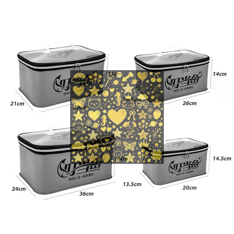 Fishing Rod Case - Borsa da Pesca in EVA Rinforzata,