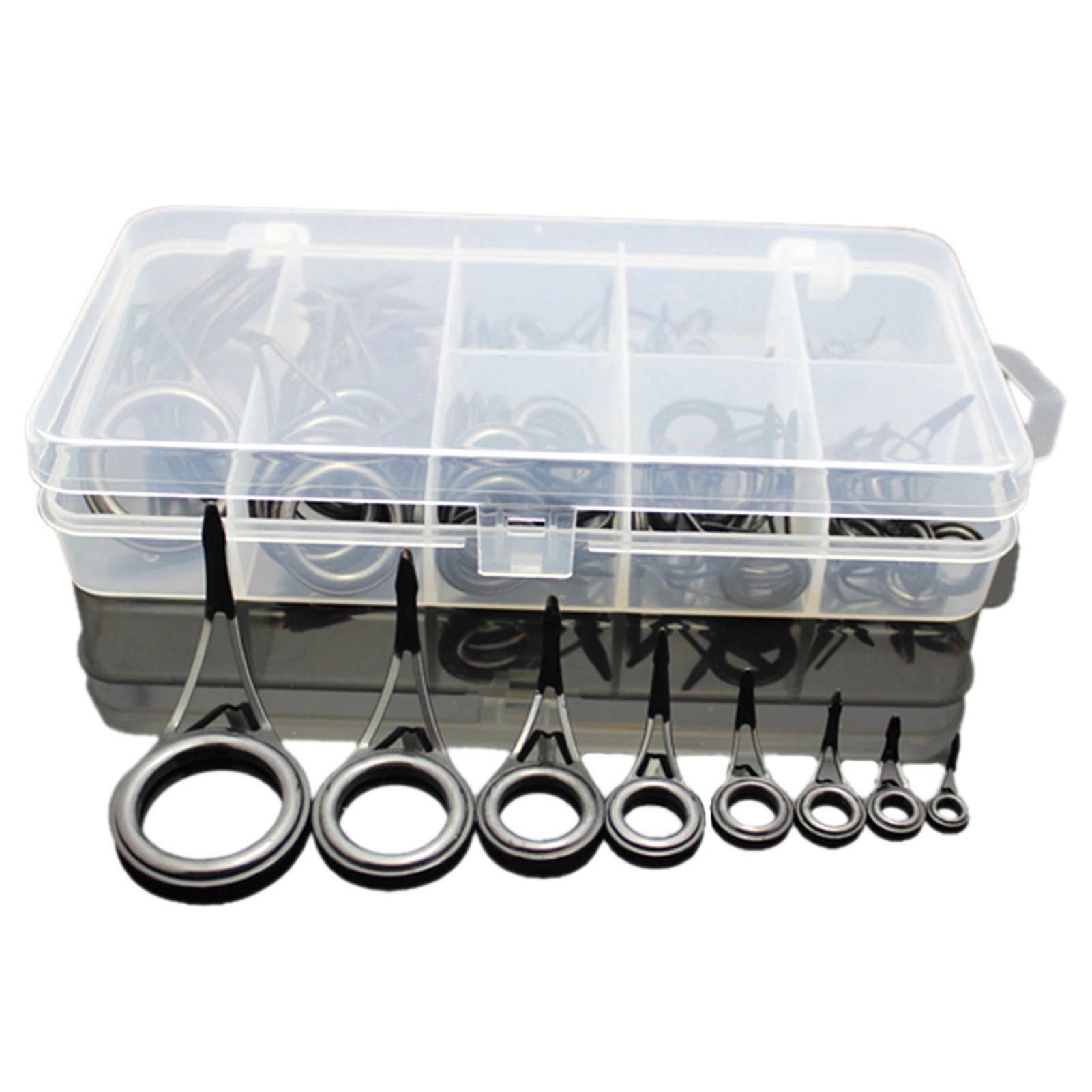 Fishing Rod Repair Kit - 75 pezzi di varie dimensioni guida