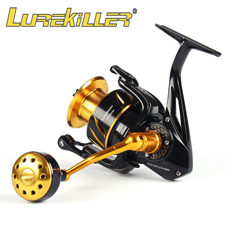Abu Garcia Reel Max - Mulinello da Spinning Lurekiller Saltist CW