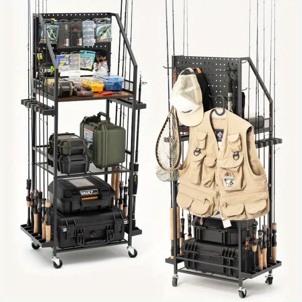 Fishing Rod Case - Portacanne da Pesca per Garage, Supporti