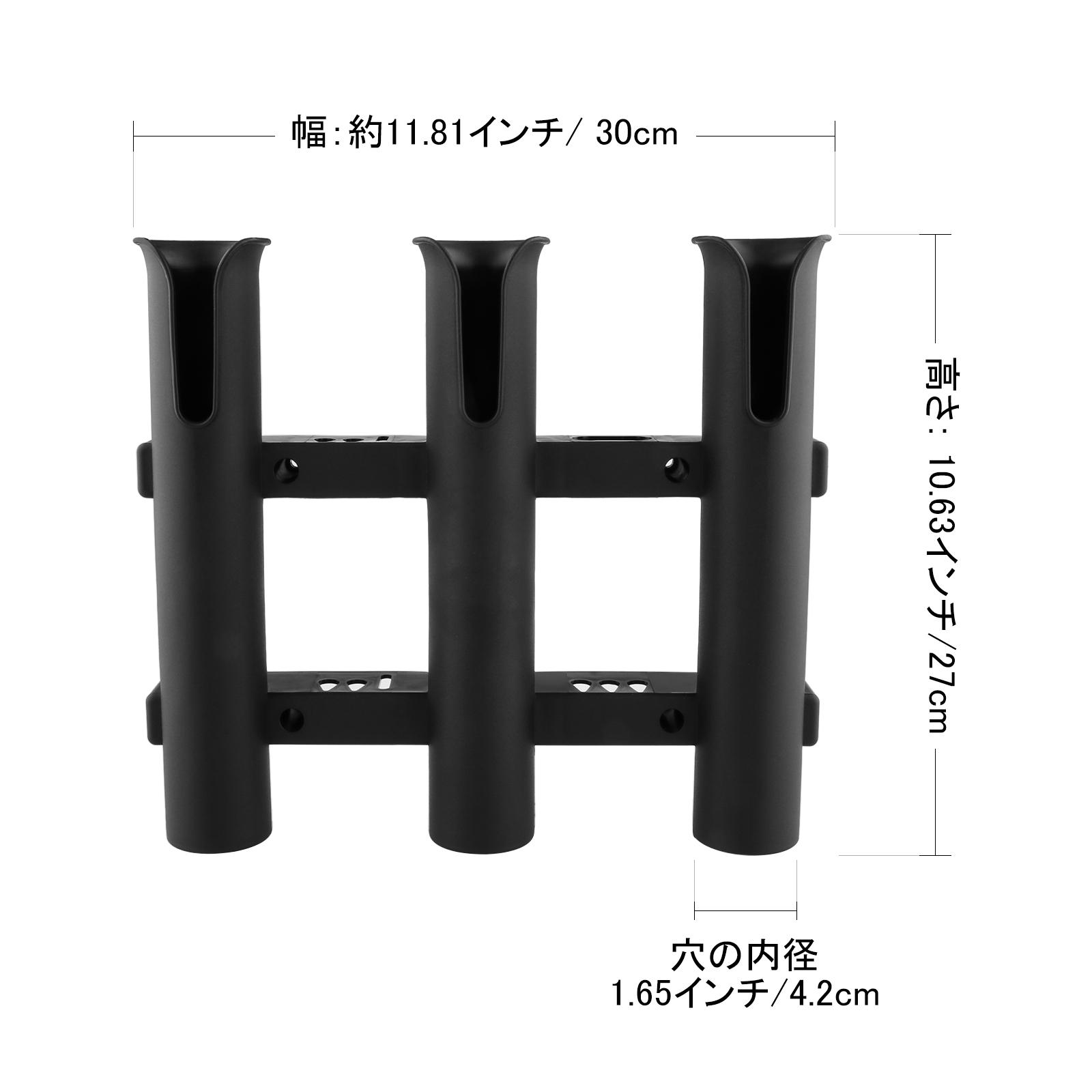 Portacanna da Pesca in PP Nero - Fishing Rod Rack recensione e prezzo