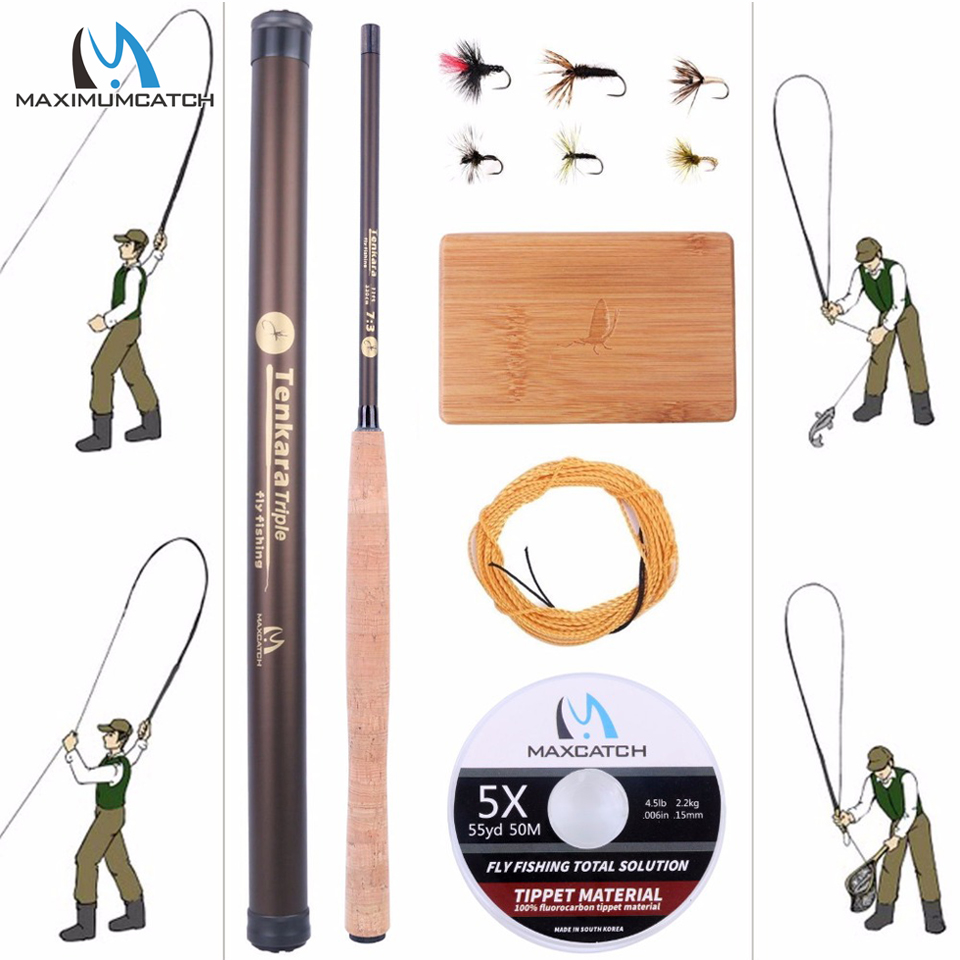 Maximumcatch 9-13FT v-tenkara  - Fishing Rod Carbon Fiber recensione e prezzo
